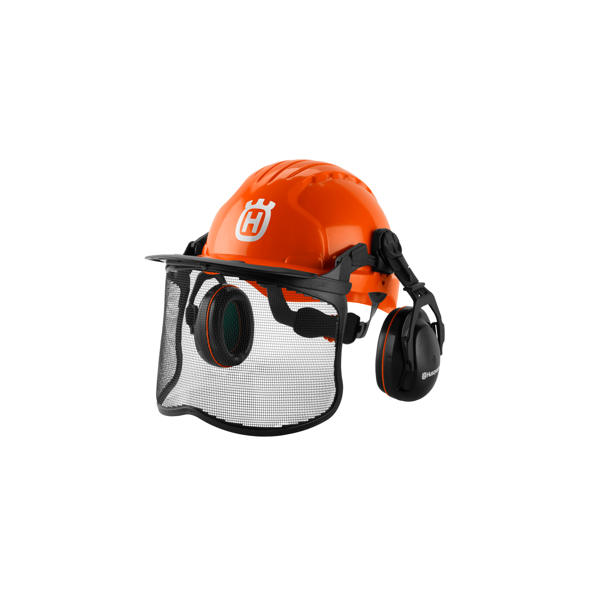 Image for Functional Forest Helmet with Wheel Ratchet                                                                                      from HusqvarnaB2C