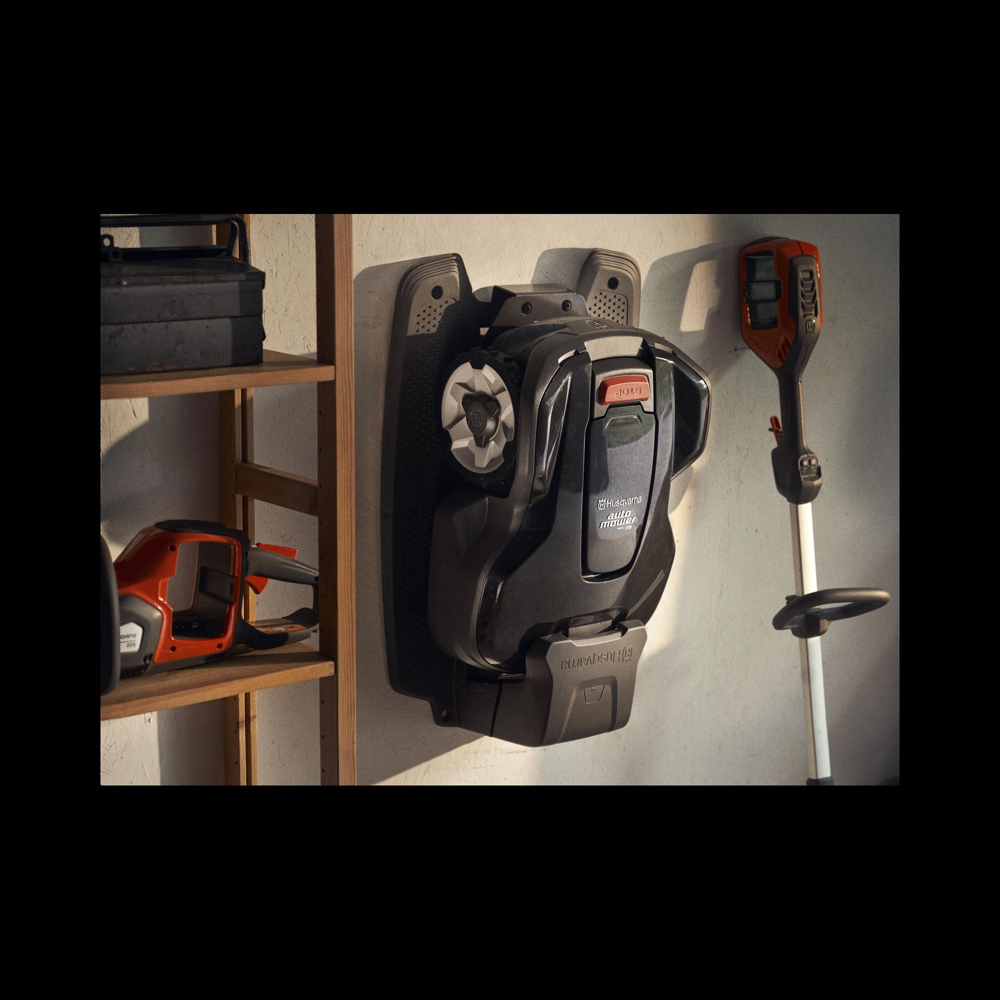 Image for Automower® Wall Hanger                                                                                                          from HusqvarnaB2C